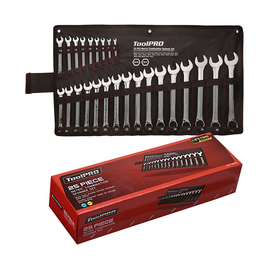 ToolPRO Spanner Set Combination Metric 25 Piece, , scaau_hi-res