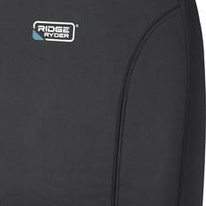 Ridge Ryder Canvas Seat Covers Charcoal/Black 30SAB, , scaau_hi-res