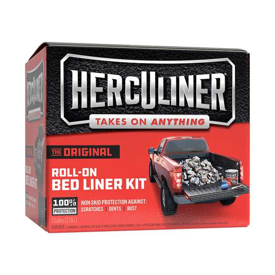 Herculiner Bed Liner Protective Coating Kit with Rollers 3.78 Litres, , scaau_hi-res