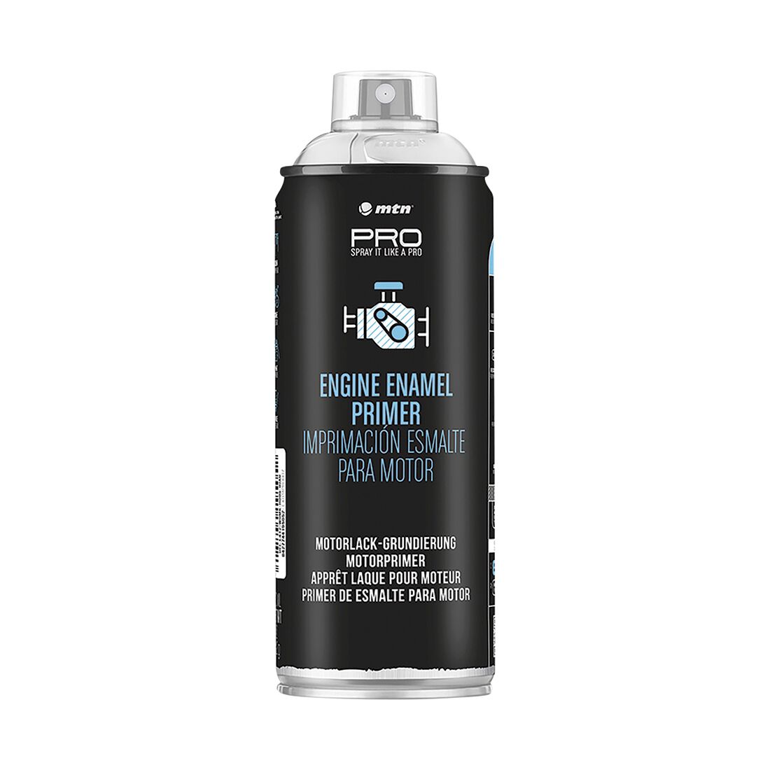 MTN PRO Engine Enamel Primer Grey 400ml Spray Paint, , scaau_hi-res