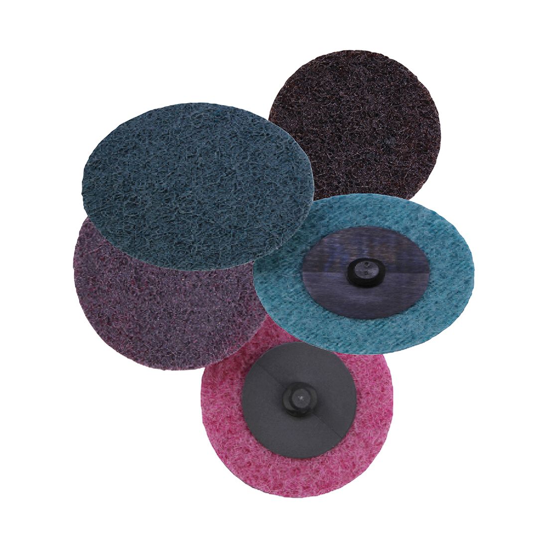 SIA Abrasives Non Woven Disc 50mm, 2820 Series, Quick Change Mixed, 5 Pack, , scaau_hi-res