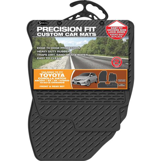 Precision Fit Custom Rubber Floor Mats Suits Toyota Corolla