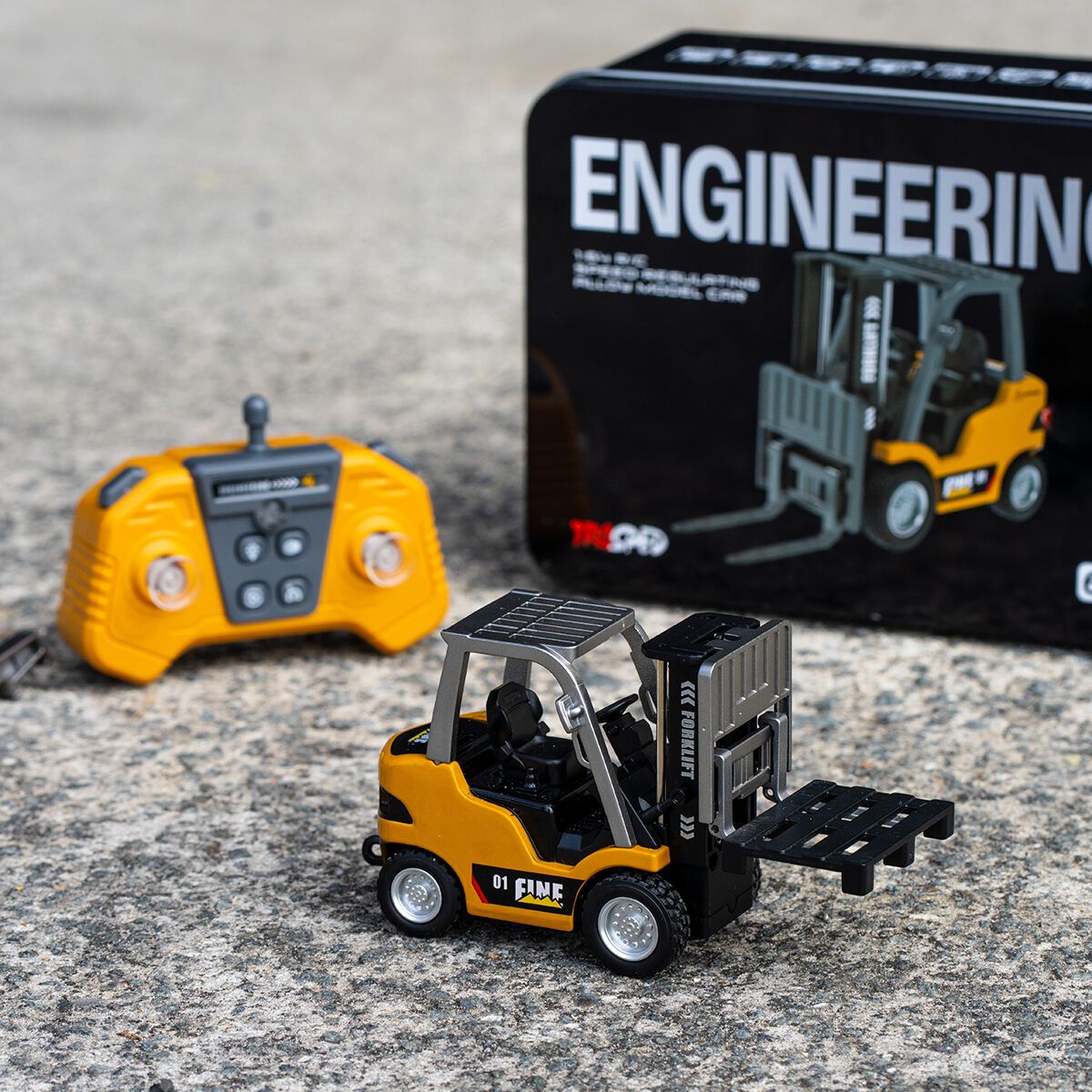 Remote Control 1:64 Forklift with Storage Box, , scaau_hi-res