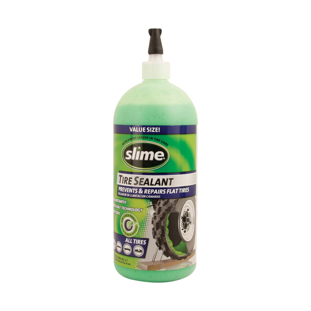 slime in road bike tires