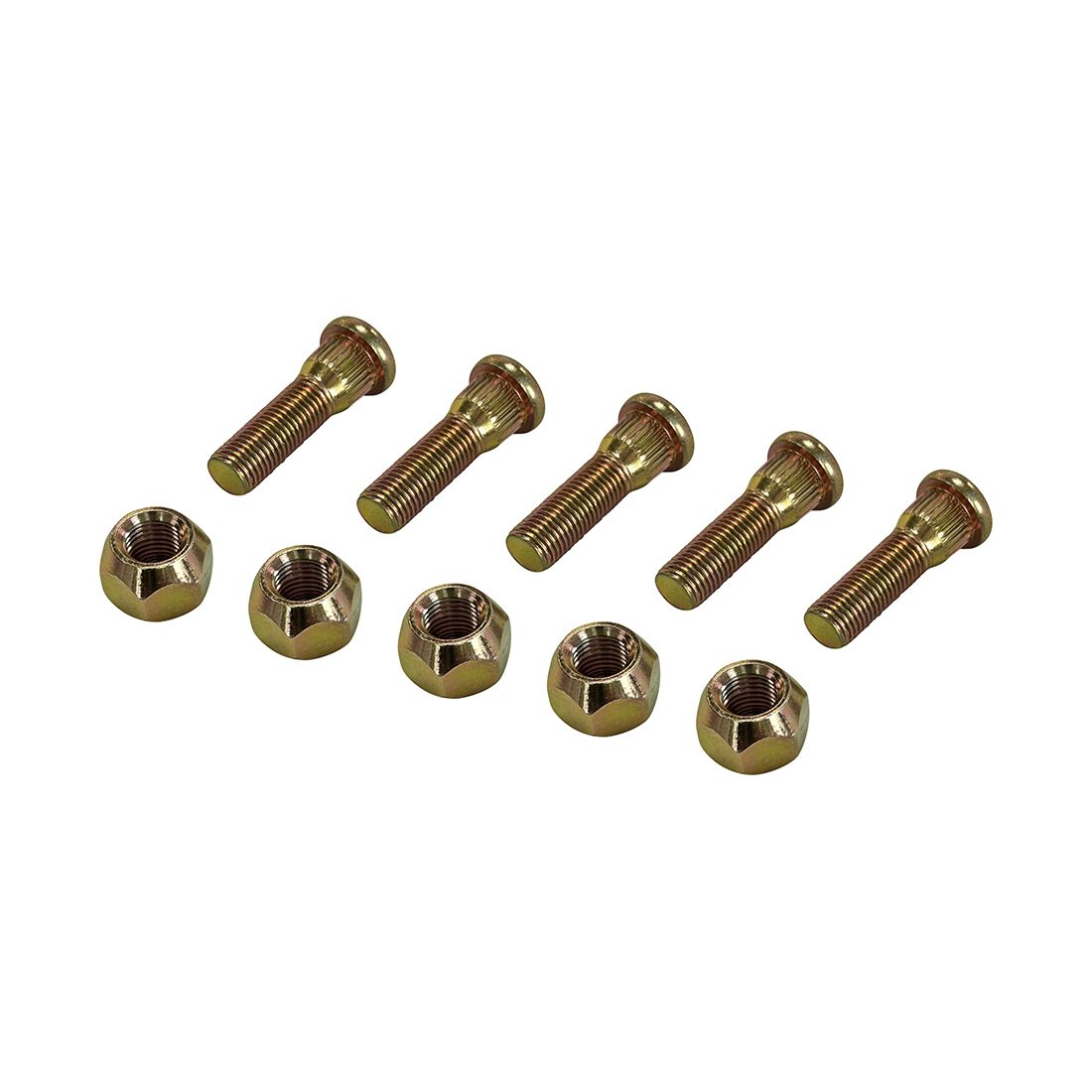 SCA Trailer Wheel Stud and Nut 7/16 Inch 5 Piece Set, , scaau_hi-res