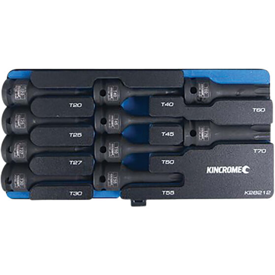 Kincrome Impact TORX Socket Set 1/2" Drive 10 Piece Supercheap Auto