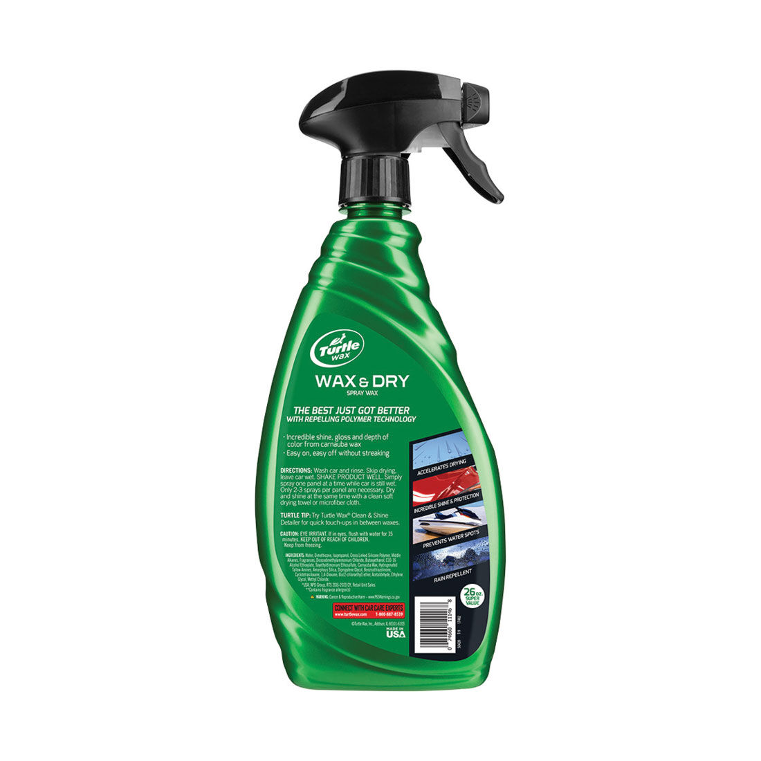 Turtle Wax Dry Spray Wax 769mL, , scaau_hi-res