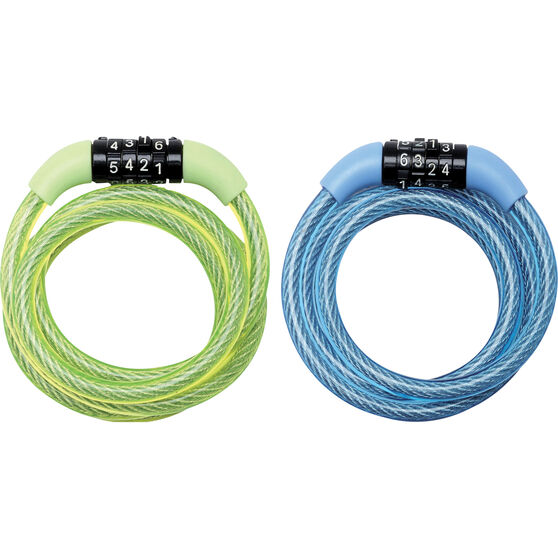 Master Lock Combination Bike Lock 8mm x 1.2m Supercheap Auto