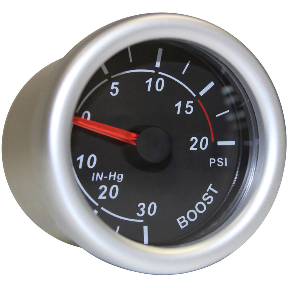 Autoline Boost Gauge Black, 52mm Supercheap Auto