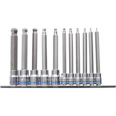 Kincrome Ball-End Hex Long Socket Set Metric 11 Piece, , scaau_hi-res