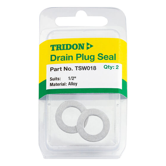 Tridon Oil Drain Plug Washer Pair TSW018, , scaau_hi-res