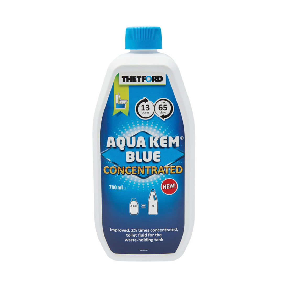 Thetford Aqua Kem Blue Concentrate Toilet Additive 780ml, , scaau_hi-res