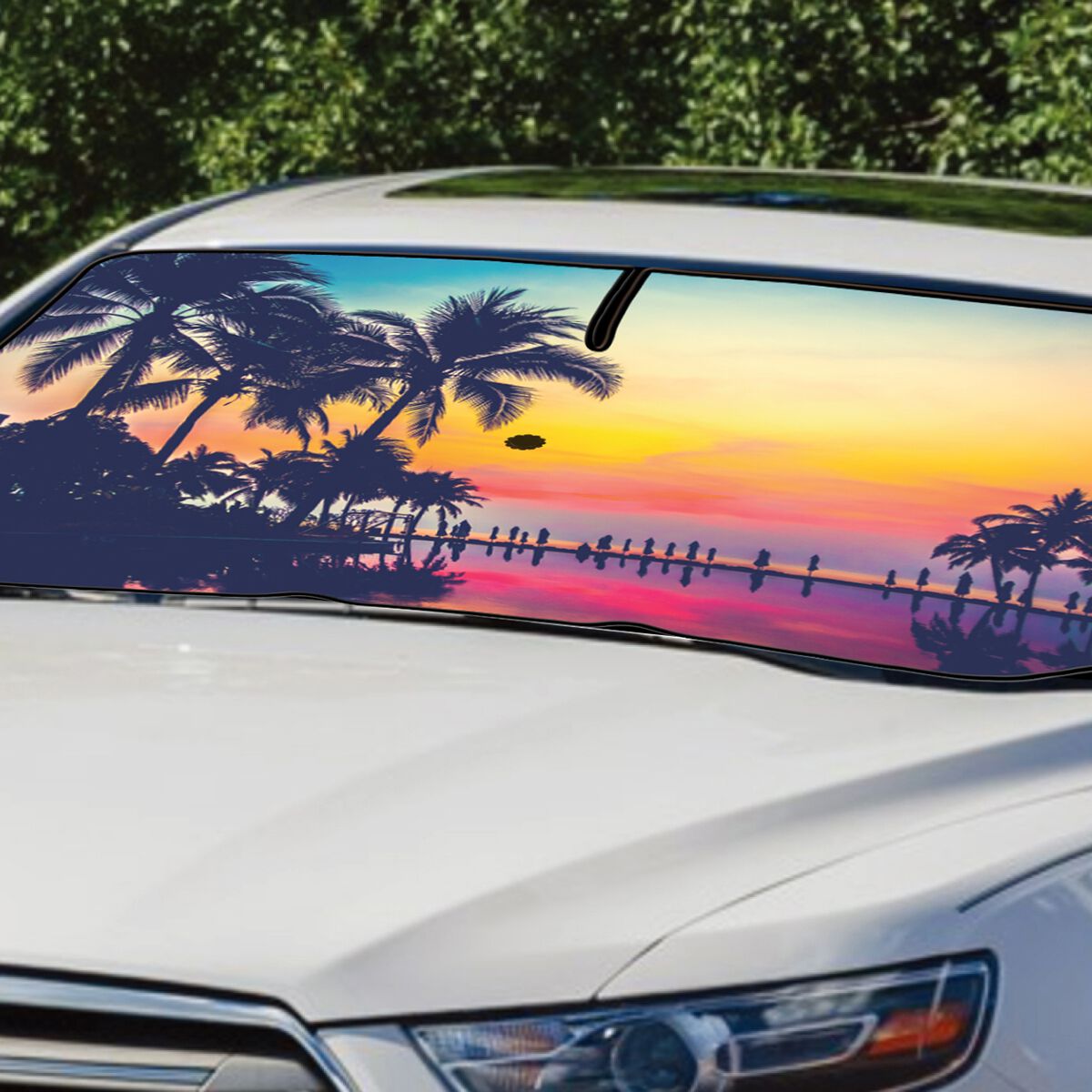 SCA Medium Sunshade - Tropical Umbrella, , scaau_hi-res