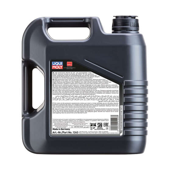 LIQUI MOLY Street 4T Motorcycle Oil 10W-40 4 Litre, , scaau_hi-res