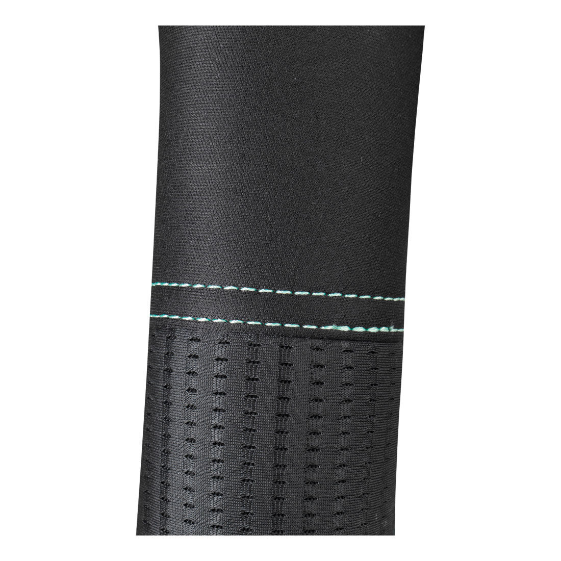 Skechers Air Cooled Memory Foam Steering Wheel Cover Black/Aqua 380mm diameter, , scaau_hi-res