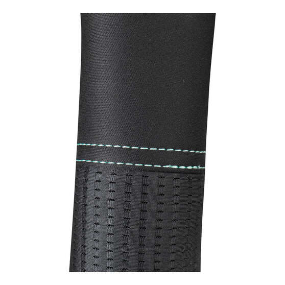 Skechers Air Cooled Memory Foam Steering Wheel Cover Black/Aqua 380mm diameter, , scaau_hi-res