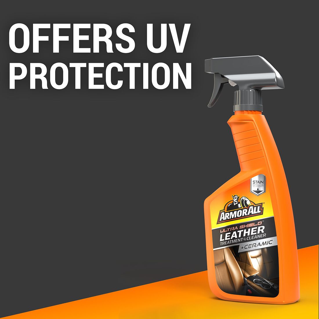 Armor All Ultra Shield Ceramic Leather Treatment & Cleaner 500mL, , scaau_hi-res