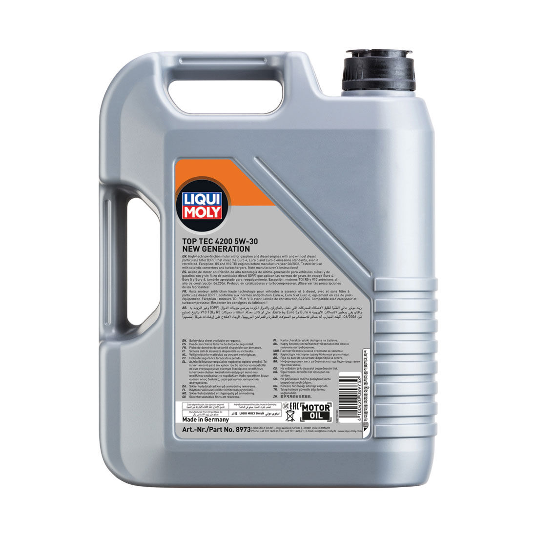 LIQUI MOLY Top Tec 4200 5W-30 5 Litre, , scaau_hi-res