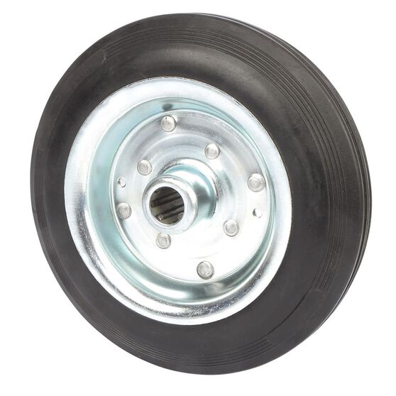 SCA Wheel Metal Rim - 200 x 45mm, Rubber, , scaau_hi-res