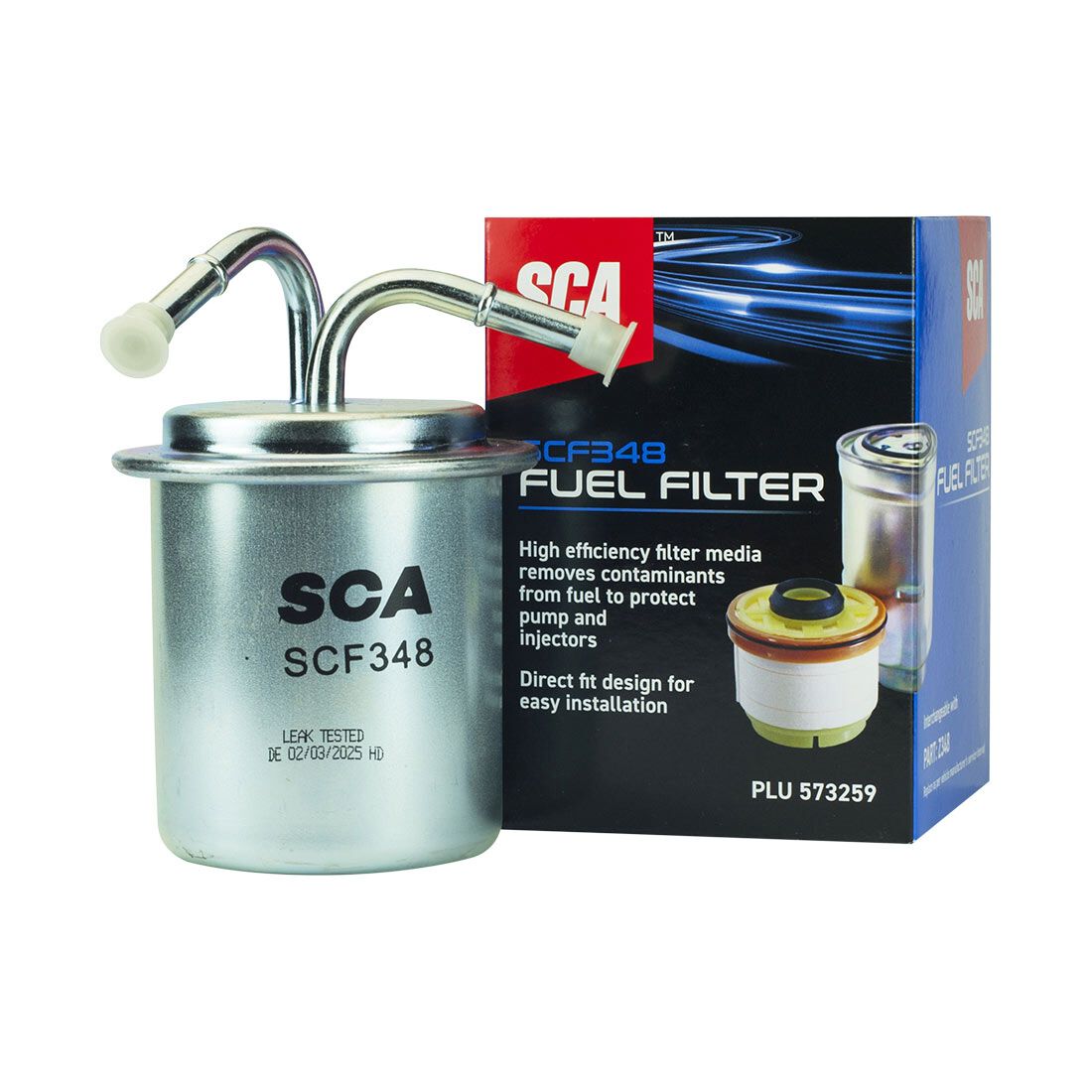 SCA Fuel Filter SCF348 (Interchangeable with Z348), , scaau_hi-res