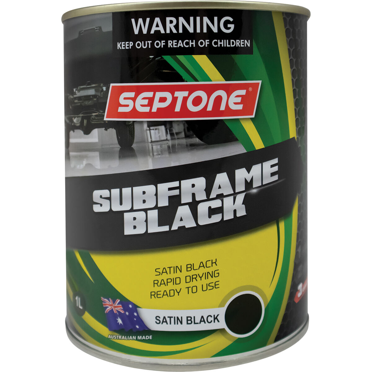 Septone® Subframe Black Paint 1 Litre Supercheap Auto