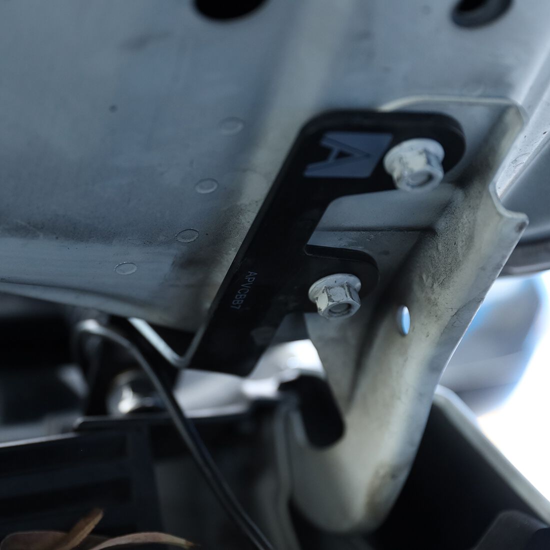 Aerpro UHF Bonnet Bracket to suit Mitsubishi Triton MR (2019-ON) - APVCBB7, , scaau_hi-res