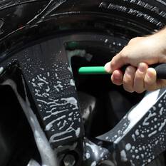 Turtle Wax Easy Reach Wheel Brush, , scaau_hi-res