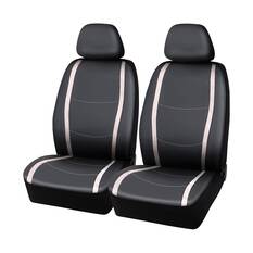 SCA Leather Look Seat Cover Pink Shimmer, , scaau_hi-res