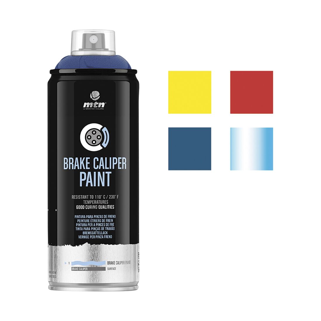 MTN Pro Electric Blue Brake Caliper Spray Paint 400mL, , scaau_hi-res