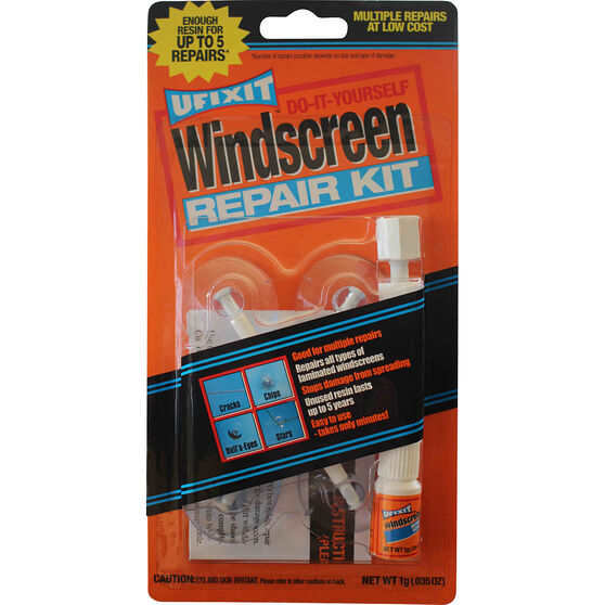 Windscreen Repair Kit Super Auto - How To Use Diy Windshield Repair Kit