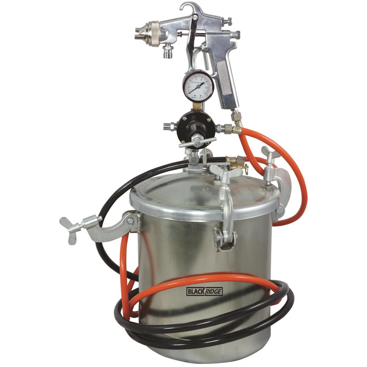 Blackridge Air Spray Gun, Siphon Feed Paint Tank 10 Litre 9327303044106 eBay