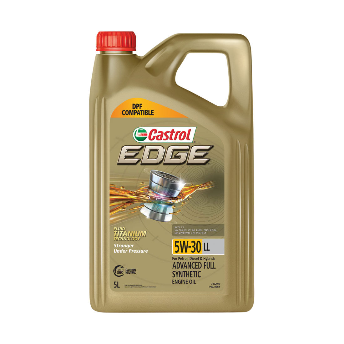 Castrol Edge Engine Oil 5w 30 Ll 5 Litre 9310084028571 Ebay