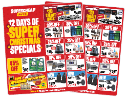 Supercheap Auto Sale Catalogue