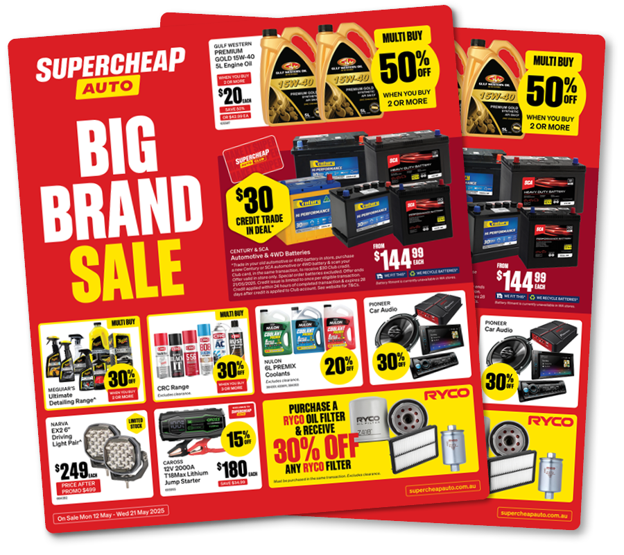 Supercheap Auto Catalogue Out Now
