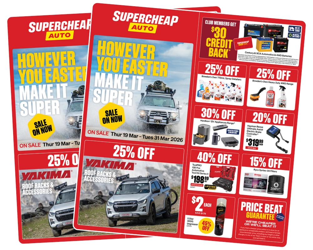 Supercheap Auto Catalogue Out Now