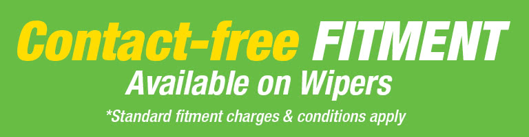 Contact-free Wiper Fitment