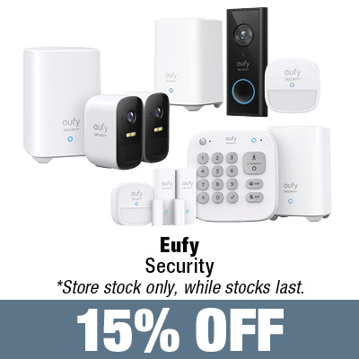 15% Off eufy Security