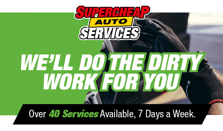 Supercheap auto services