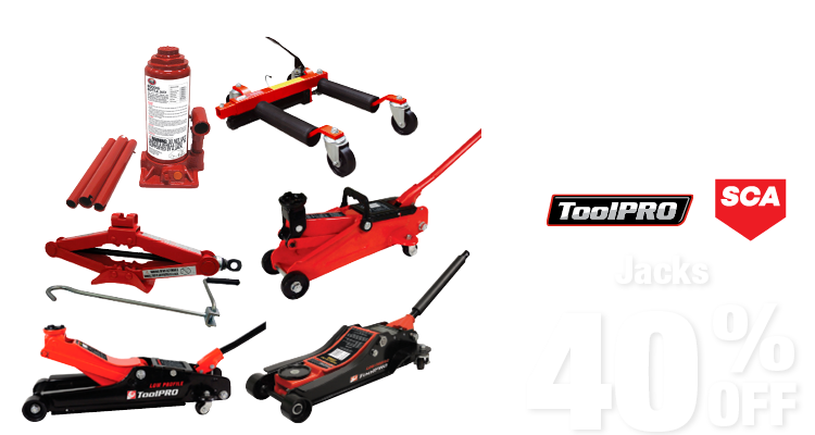 40% Off SCA & ToolPRO Jacks