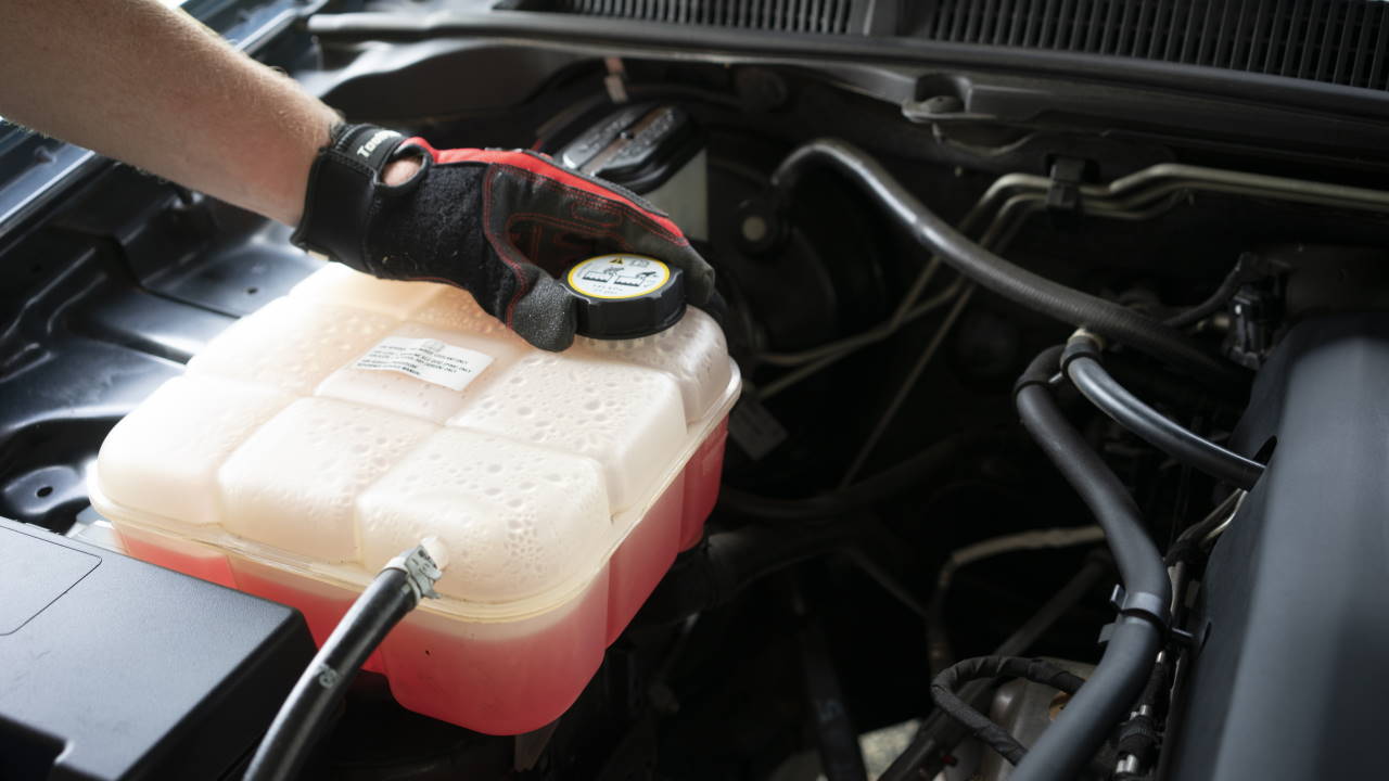 Checking Overflow Coolant