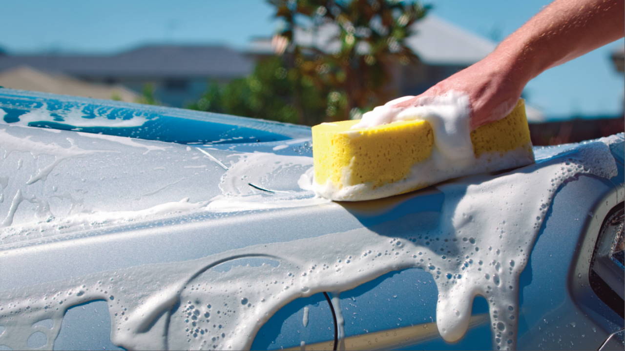 Washing Mustang
