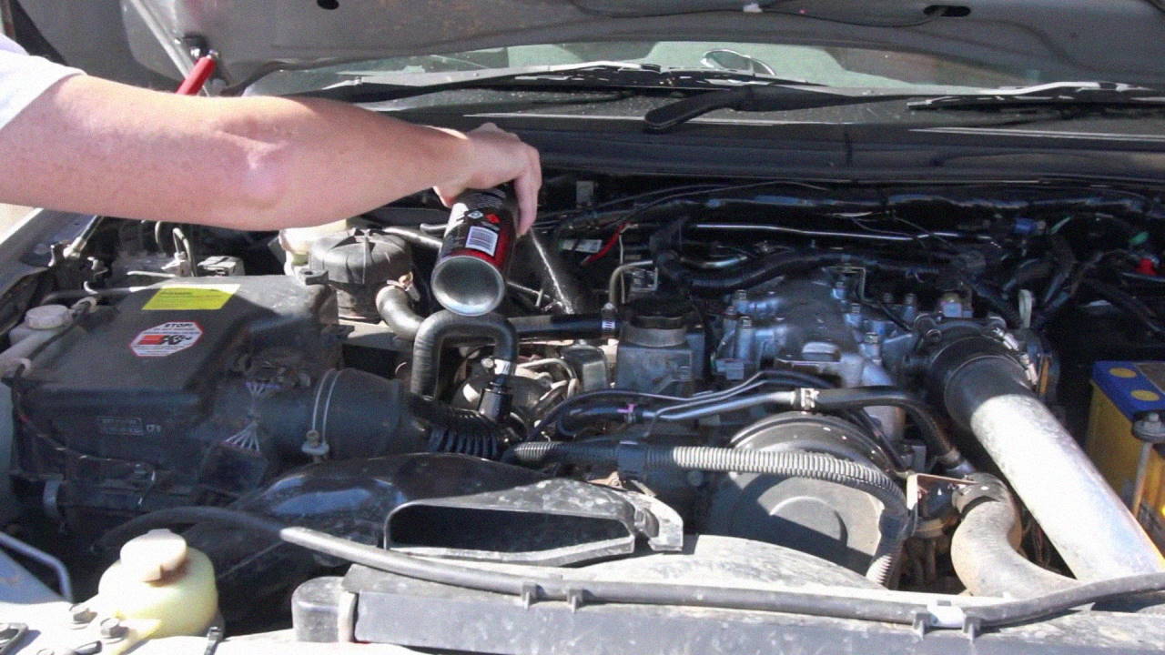 Using degreaser to clean your engine