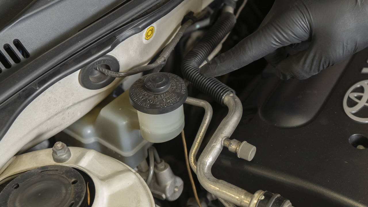 Checking Brake Fluid