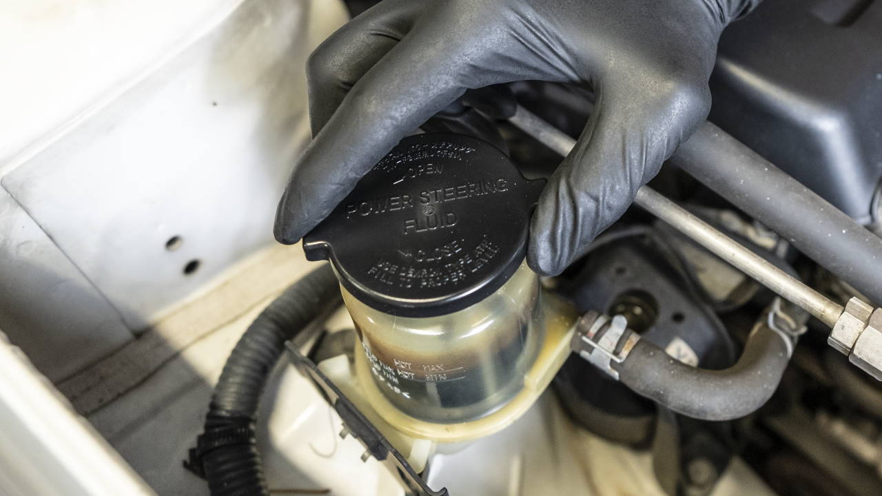 Checking Power Steering Fluid