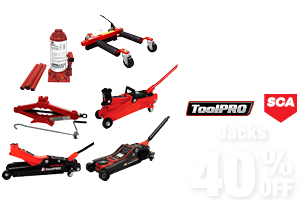 40% Off SCA & ToolPRO Jacks