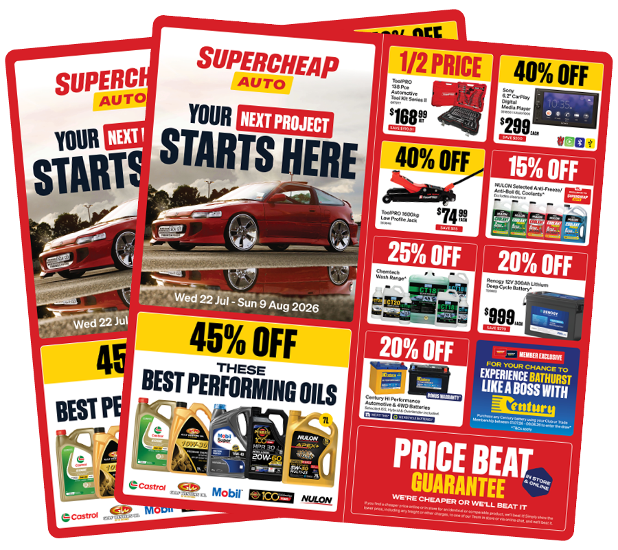 Supercheap Auto Catalogue