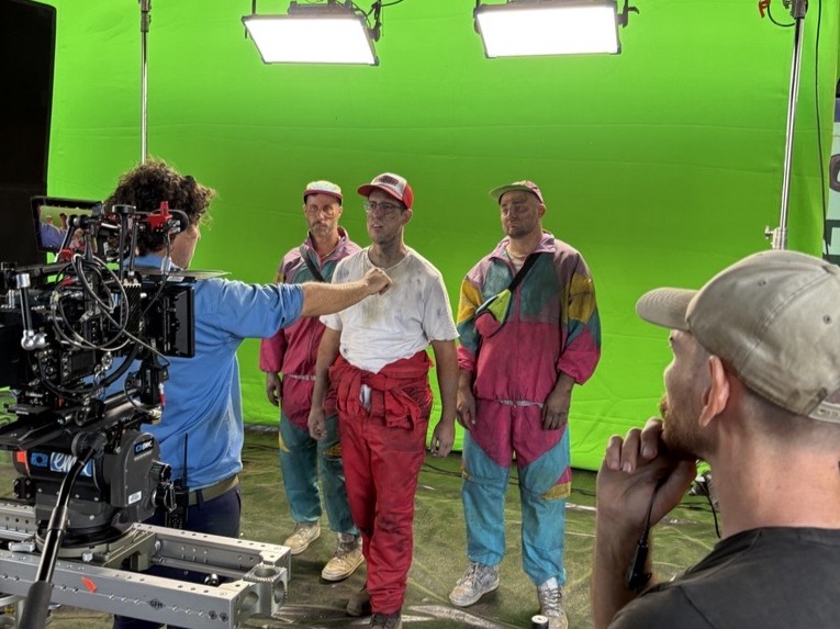 Robert with Mighty Car Mods shooting for the Best Performing Oils campaign