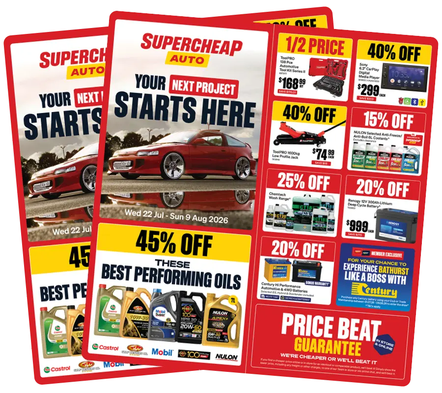 Supercheap Auto Catalogue Out Now