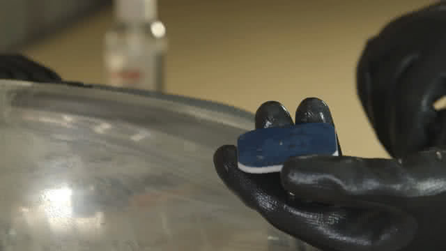 Headlight restoration pad