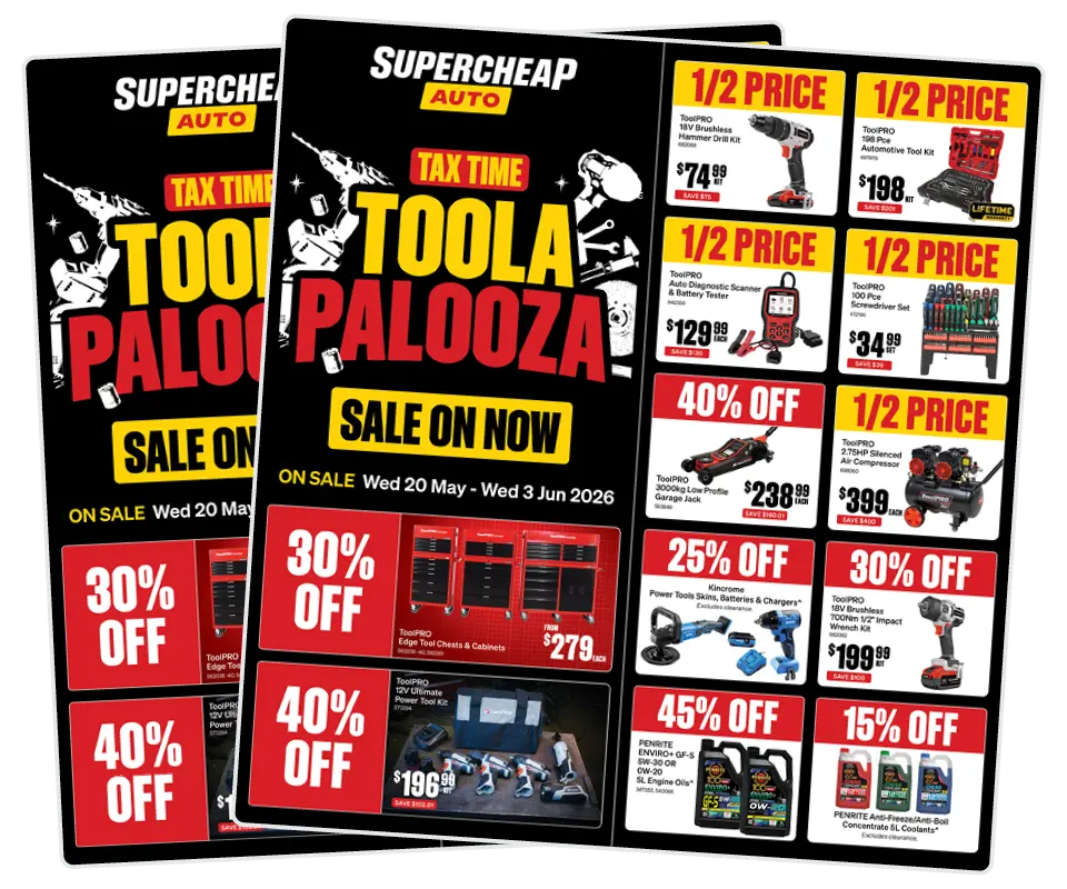 Supercheap Auto Catalogue Out Now